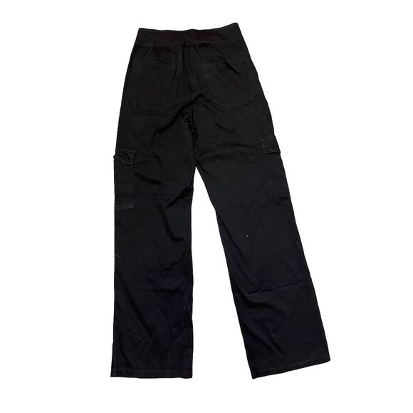 Halara Black Cargo Pants Women's Size M Long Length - Picture 9 of 9